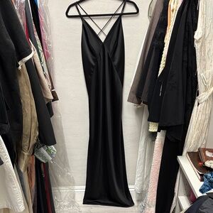 ASTR the label Small Black Evening Slip Dress